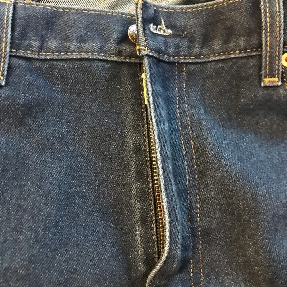 Levi’s 517 38X29 Dark Wash Bootcut Cotton/Polyester Blend Denim Jeans